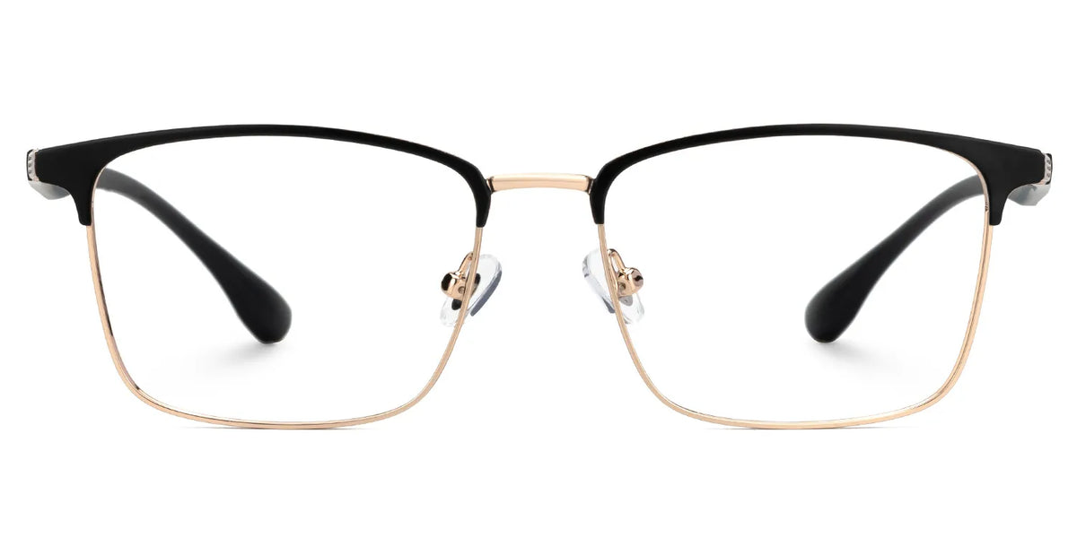 Eaddy Rectangle Gold Glasses