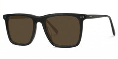 Frantz Square Black Sunglasses