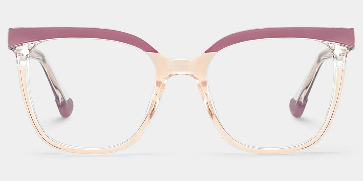 Tawana Square Purple Glasses