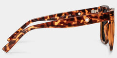Ebony Square Tortoise Sunglasses