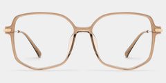 Payton Geometric Beige Glasses