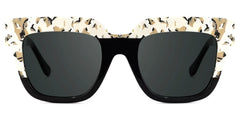 Carolann Square Black Glasses