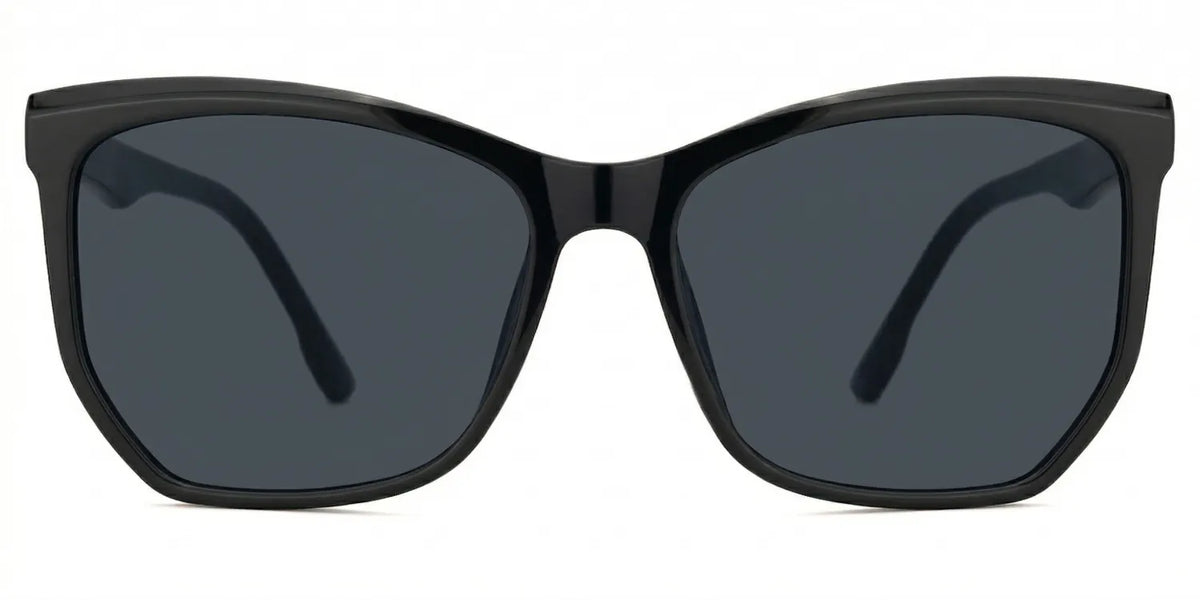Libby Geometric Black Glasses