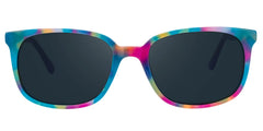 Angell Rectangle Blue Sunglasses