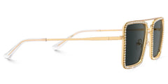 Diva Square Gold Glasses