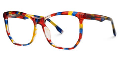 Libby Geometric Multicolor Glasses