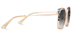 Murcia Square Beige Sunglasses