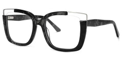 Dortch Square Black-Marble Glasses