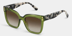 Minguela Square Green Glasses