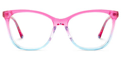 Gage Butterfly Pink Blue Glasses