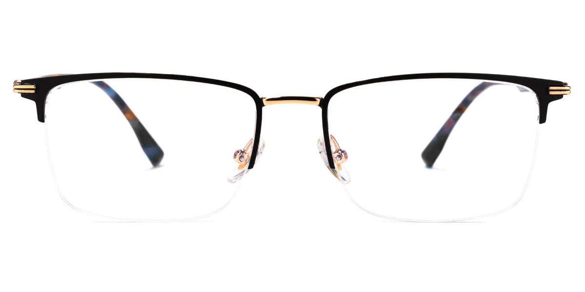 Simms Square Black Glasses