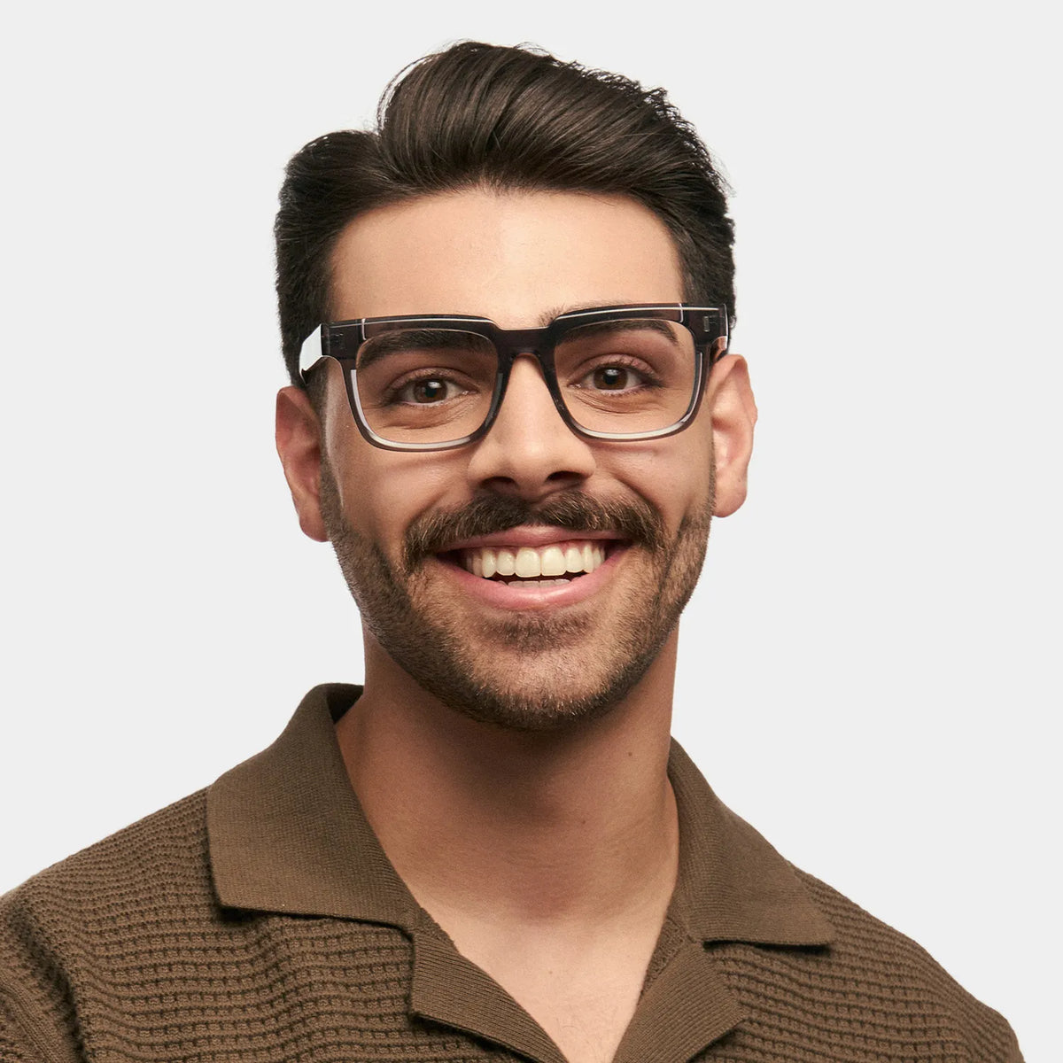 Katia Square Gray Glasses