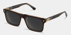 Henry Rectangle Brown Glasses