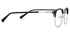 Geno Browline Black Glasses