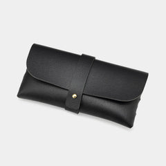 Black Man-made Leather Box