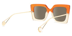 Qatar Square Orange Sunglasses