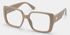 Maya Brown Square Glasses