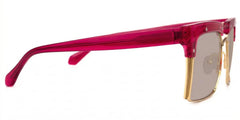 Kiana Square Bright-Pink Glasses