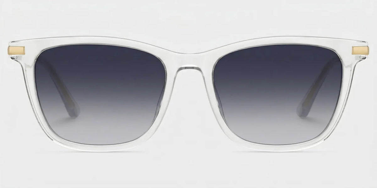 Selena Rectangle Clear Glasses