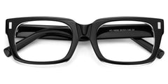 Fayssel Rectangle Black Glasses