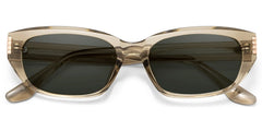 Riviera Geometric Beige Sunglasses