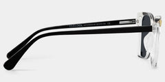 Shelia Butterfly Black Clear Glasses