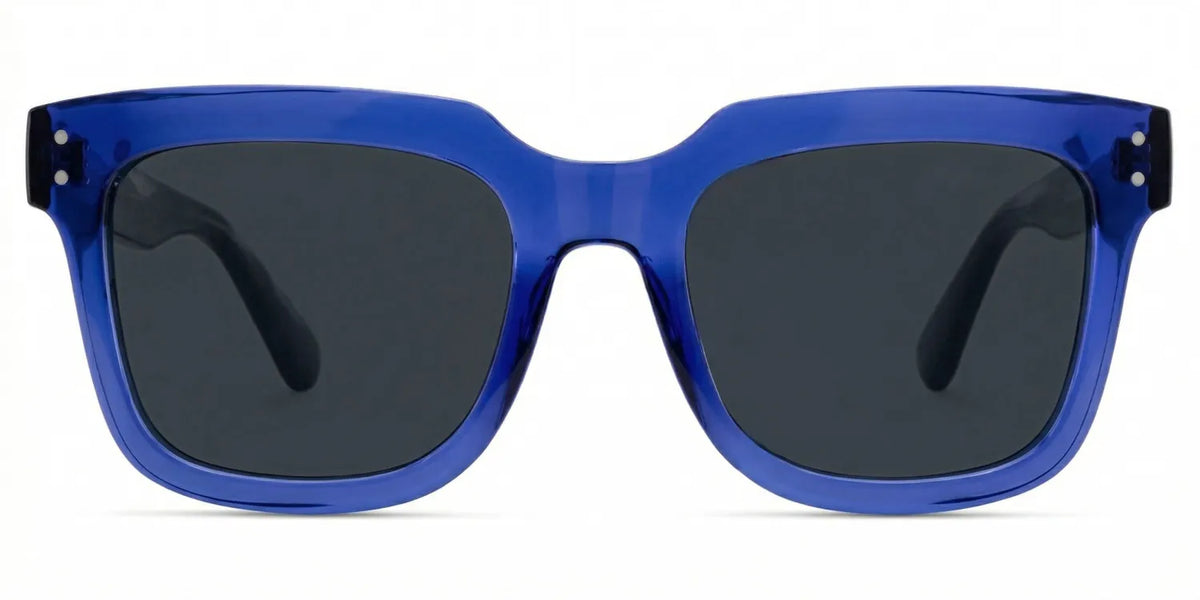 Liizbeett Square Blue Glasses