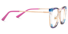 Martins Rectangle Multicolor Glasses