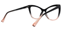 Shelby Cateye Black-Pink Glasses