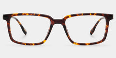 Cyrus Rectangle Tortoise Glasses