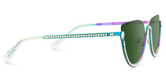 Sparkle Cateye Iridescent Sunglasses