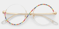 Flozif Round Rainbow Glasses