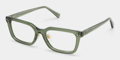 Remy Green Rectangle Glasses