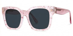 Scicluna Square Pink Glasses