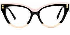 Cascata Cateye Black Glasses
