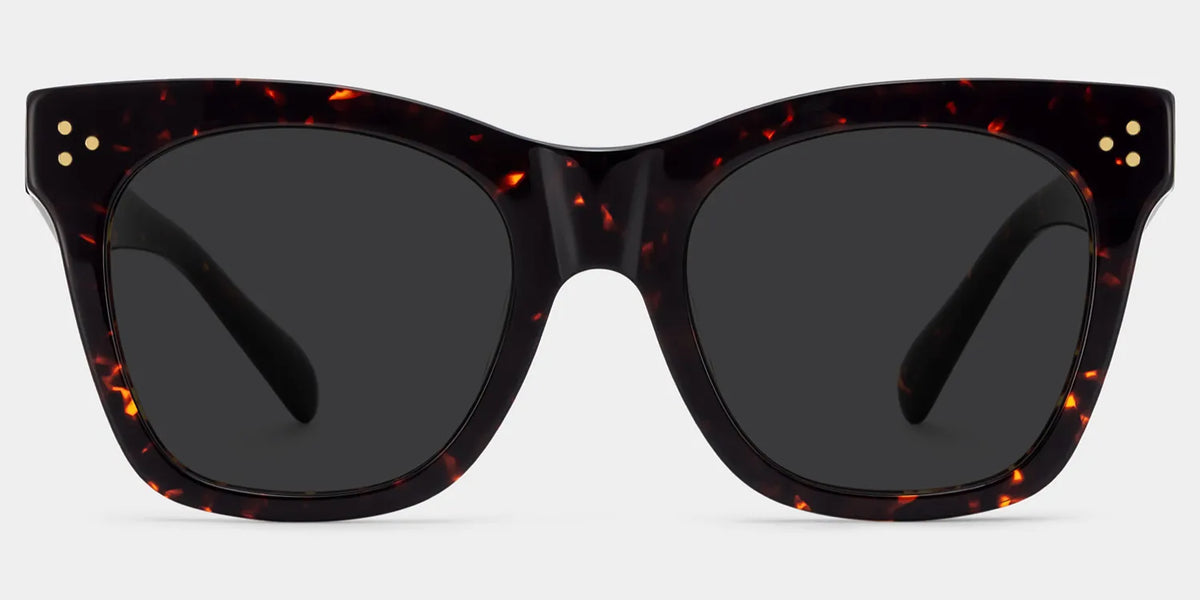 Gordon Rectangle Tortoise Sunglasses