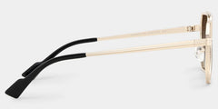 Autumn Aviator Gold Glasses