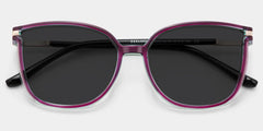 Rodz Square Purple Sunglasses