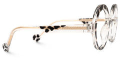 Shermier Round Two-Tone Glasses
