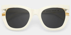 Pearl Cateye White Glasses
