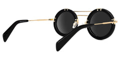 Martis Round Black Sunglasses