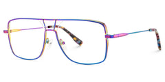 Bowdry Aviator Iridescent Glasses