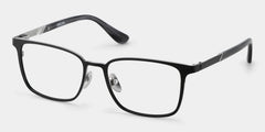 Aubrey Rectangle Black Glasses