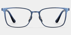 Aubrey Rectangle Blue Glasses
