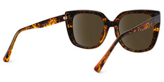 Brenda Square Mauve Sunglasses