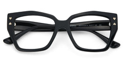 Jemia Butterfly Black Glasses