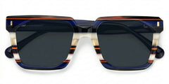 Laguer Rectangle Blue Glasses