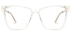Tricee Square Clear Glasses