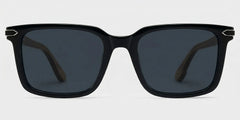 Noah Rectangle Black Glasses