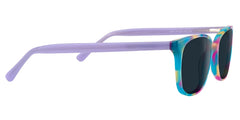Angell Rectangle Blue Sunglasses